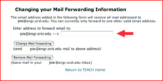 Forward email