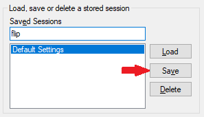 Save session name